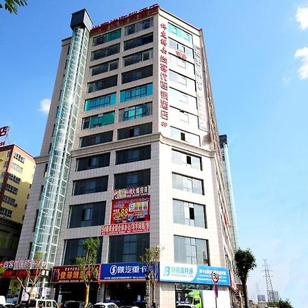 Thank Inn Chain Hotel Shanxi Xi'An Jingwei Industrial Park Exterior foto